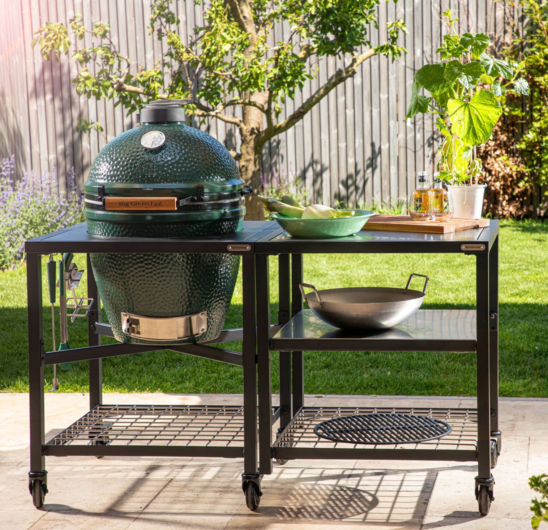 Big Green Egg  Edelstahlgitter Einsatz für Module